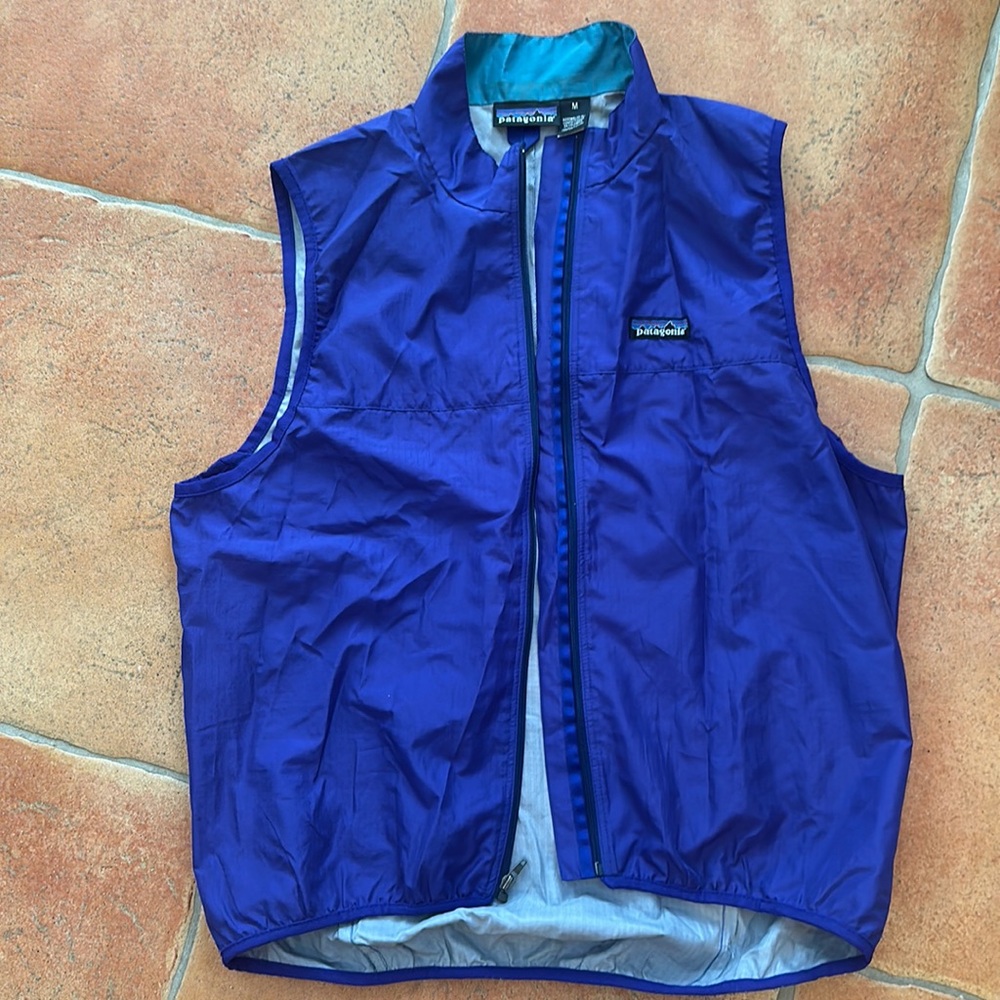Patagonia wind Vest, men’s M, biking and hiking!
